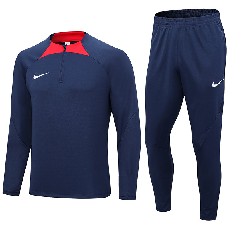 Conjunto Nike meio zíper