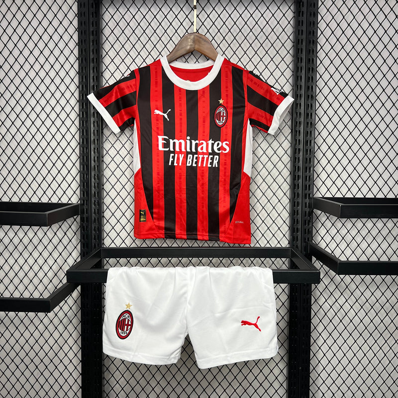 Kit infantil Milan 24/25 1 uniforme