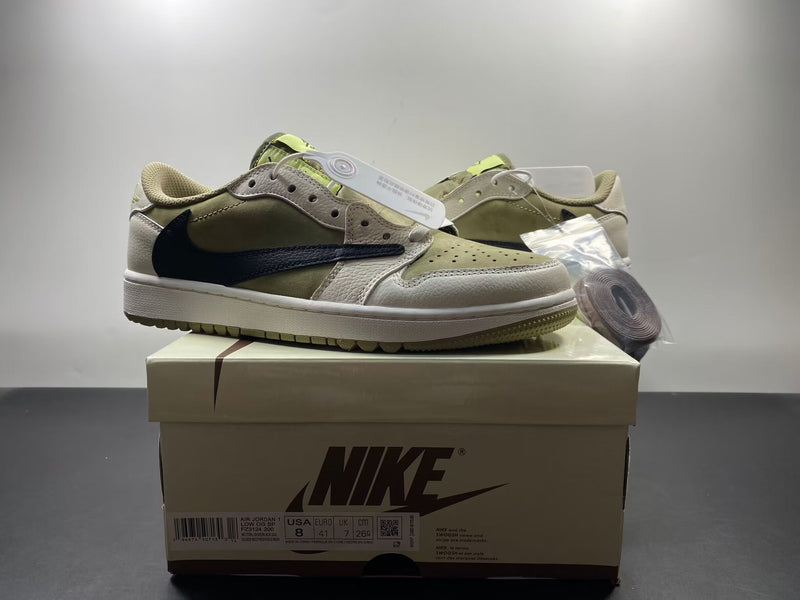 Travis Scott x Air Jordan 1 Low Golf “Olive”