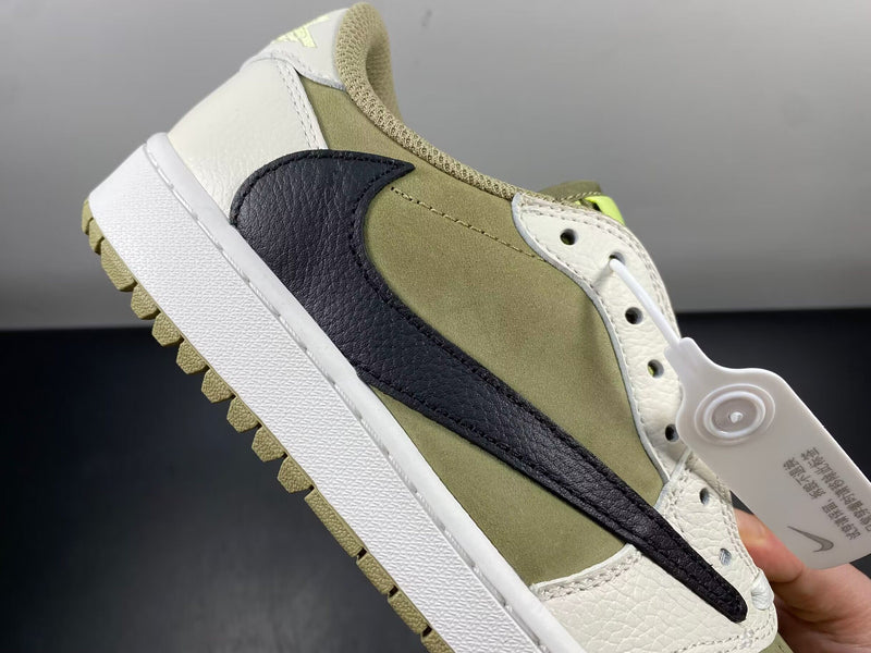 Travis Scott x Air Jordan 1 Low Golf “Olive”