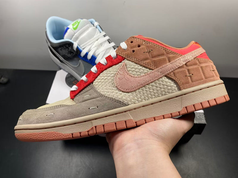 CLOT x Nike Dunk  “What The”