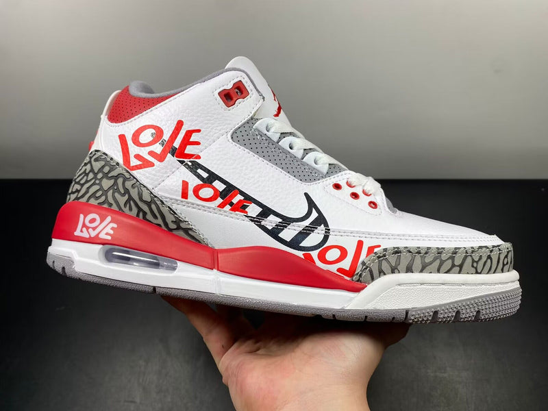 Air Jordan 3 OG “Fire Red”DIY Love