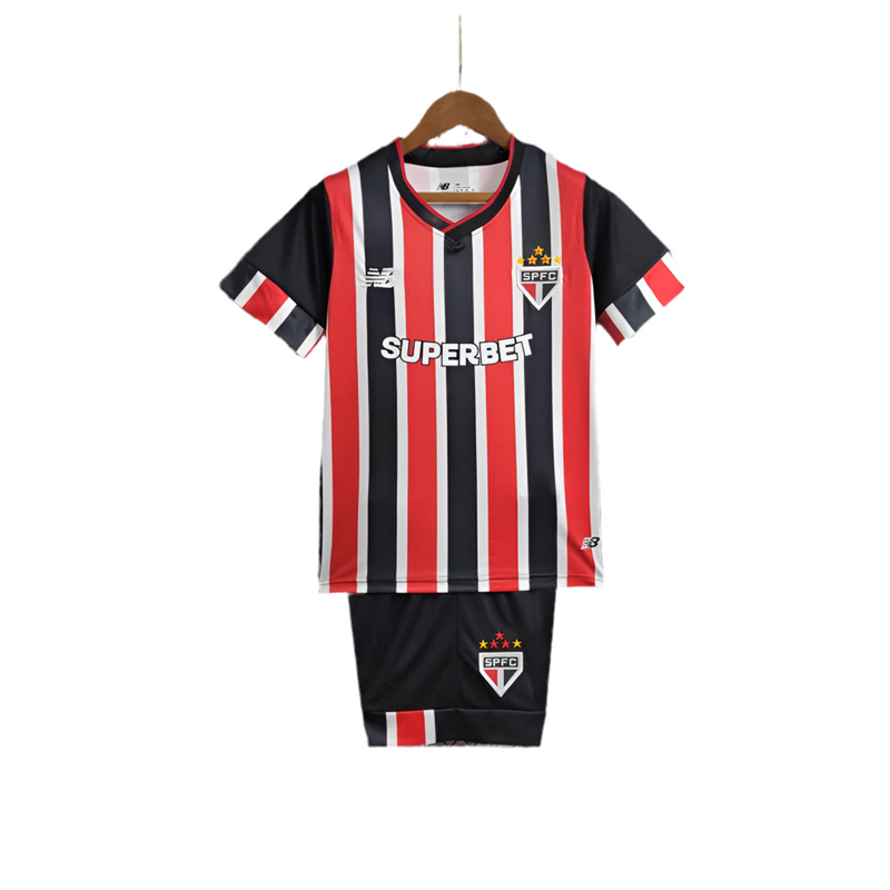 Kit infantil São Paulo 24/25 2 uniforme