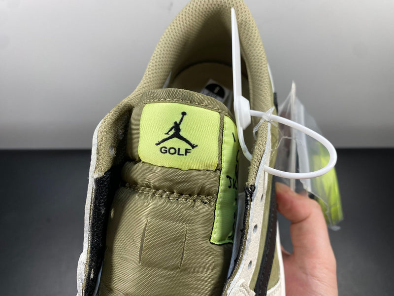 Travis Scott x Air Jordan 1 Low Golf “Olive”