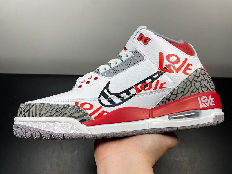 Air Jordan 3 OG “Fire Red”DIY Love