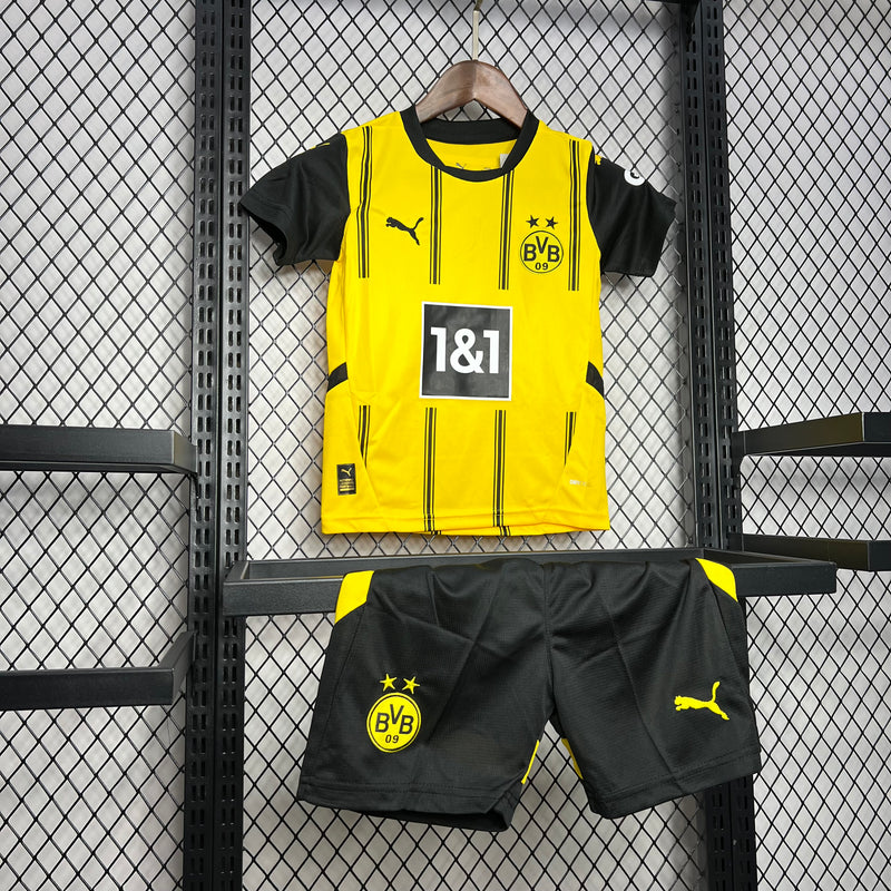 Kit infantil Borussia Dortmund 24/25 1 uniforme