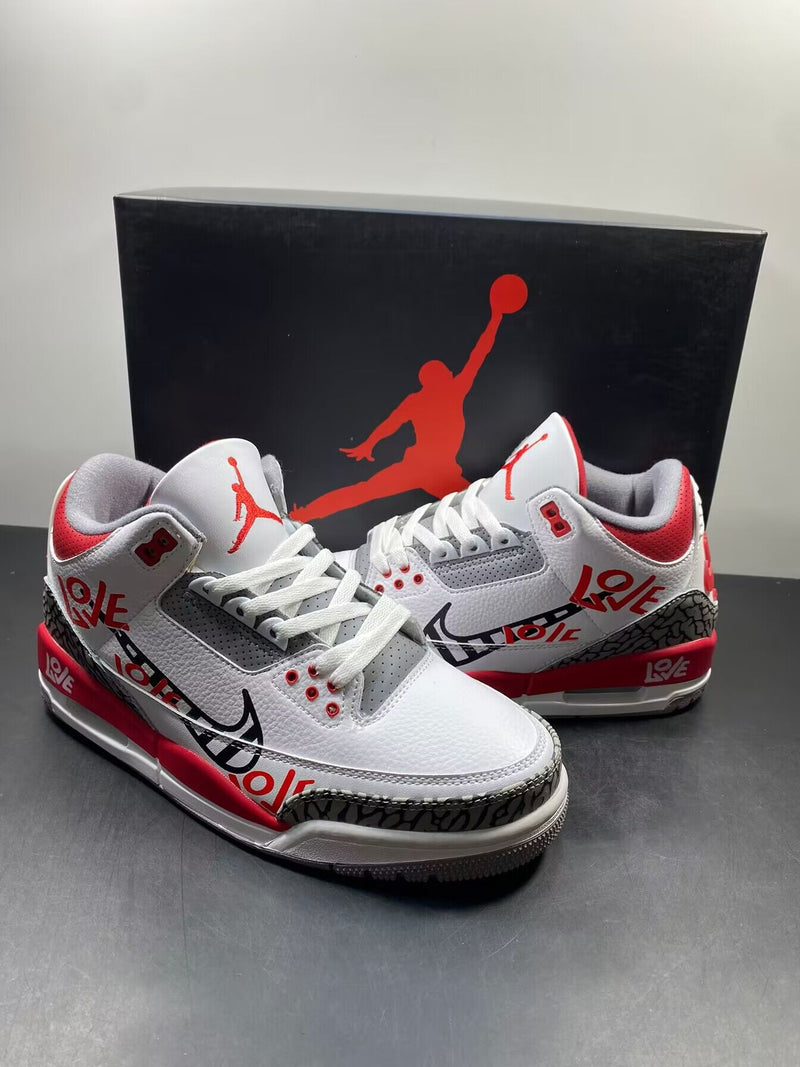 Air Jordan 3 OG “Fire Red”DIY Love