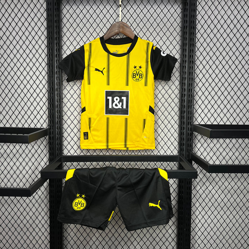 Kit infantil Borussia Dortmund 24/25 1 uniforme