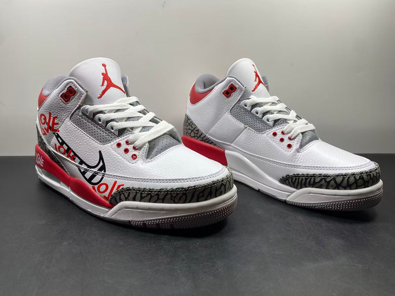 Air Jordan 3 OG “Fire Red”DIY Love