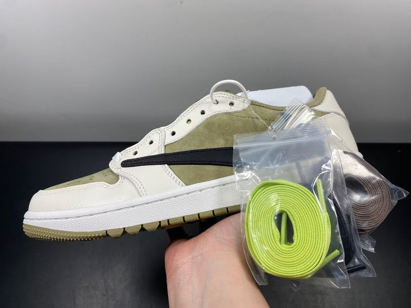 Travis Scott x Air Jordan 1 Low Golf “Olive”