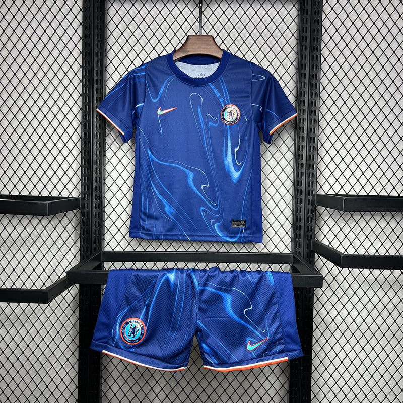 Kit infantil Chelsea 24/25 1 uniforme