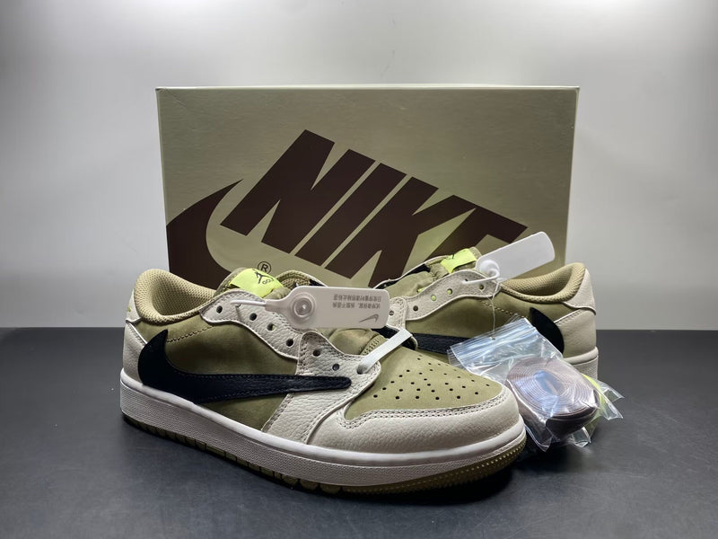 Travis Scott x Air Jordan 1 Low Golf “Olive”