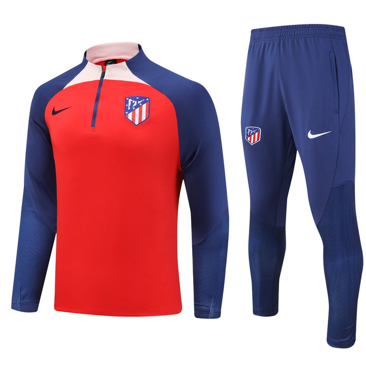 Conjunto Atlético de Madrid Meio Zíper