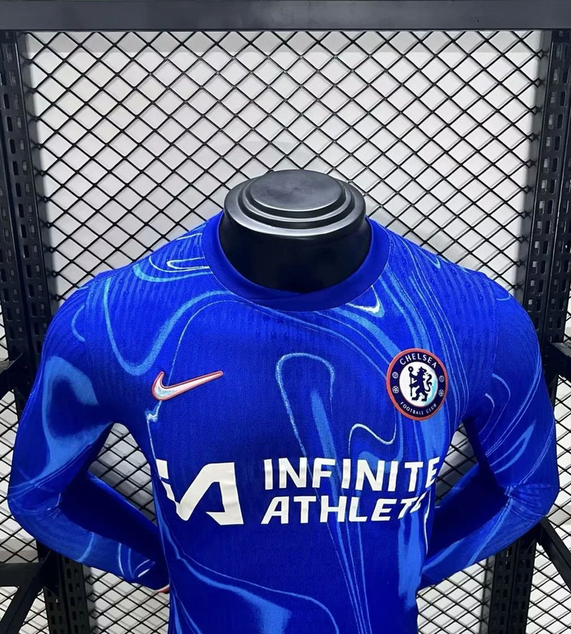 Camisa Manga Longa Chelsea 24/25  1 uniforme