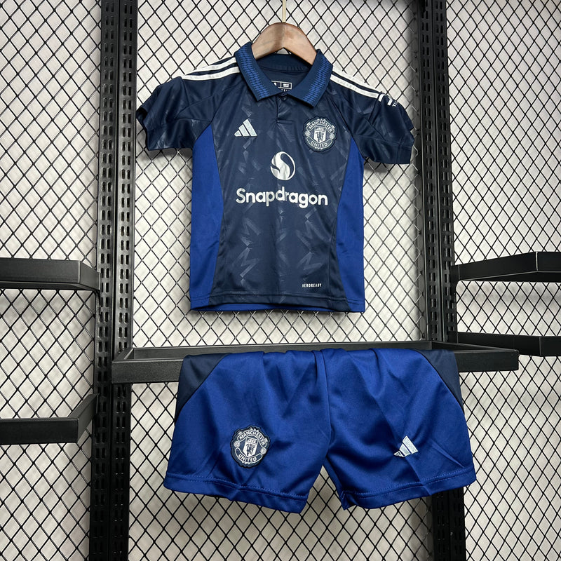 Kit infantil Manchester United 24/25 2 uniforme