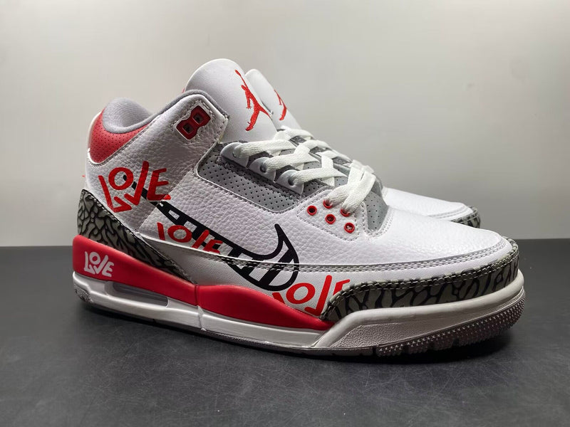 Air Jordan 3 OG “Fire Red”DIY Love