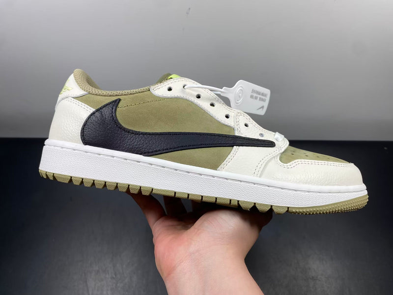 Travis Scott x Air Jordan 1 Low Golf “Olive”