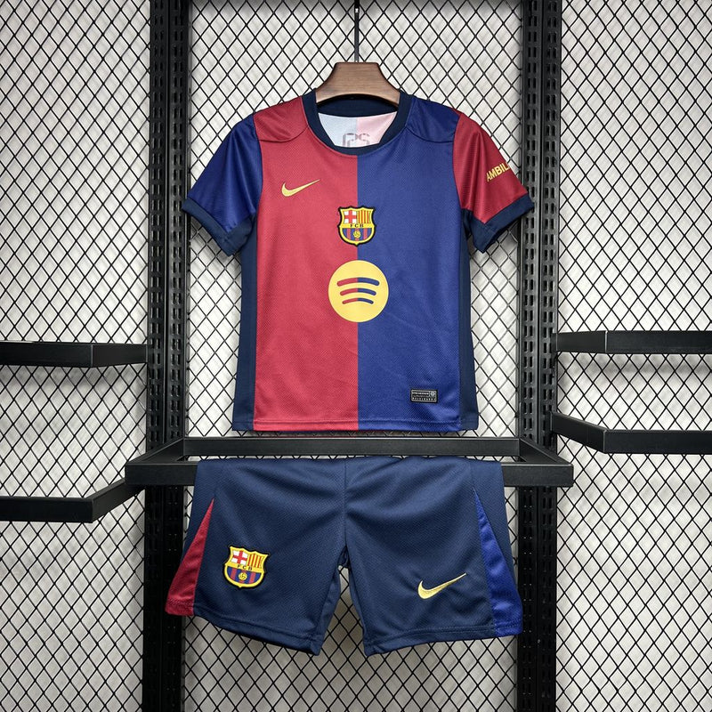 Kit infantil Barcelona 24/25 1 uniforme