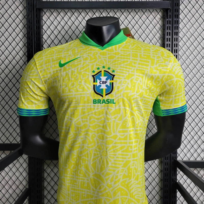 Camisa Brasil 24/25 1 uniforme (Jogador)