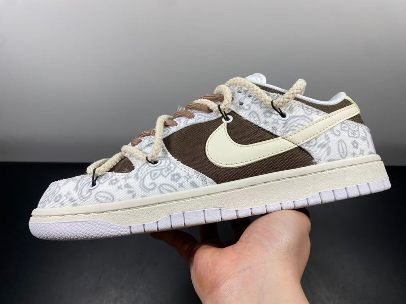 Nike Dunk Low “White Paisley”