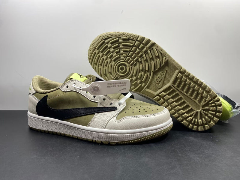 Travis Scott x Air Jordan 1 Low Golf “Olive”